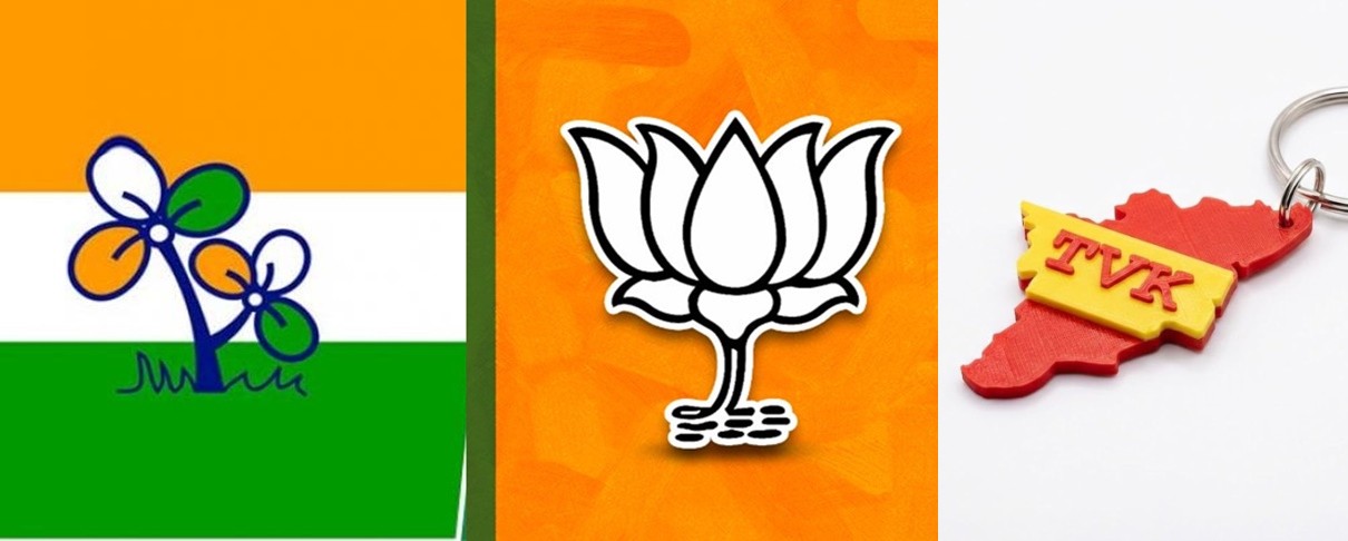 तमिलनाडु में विजय की टीवीके का उदय और बंगाल में भाजपा की प्रचंड बढ़त
