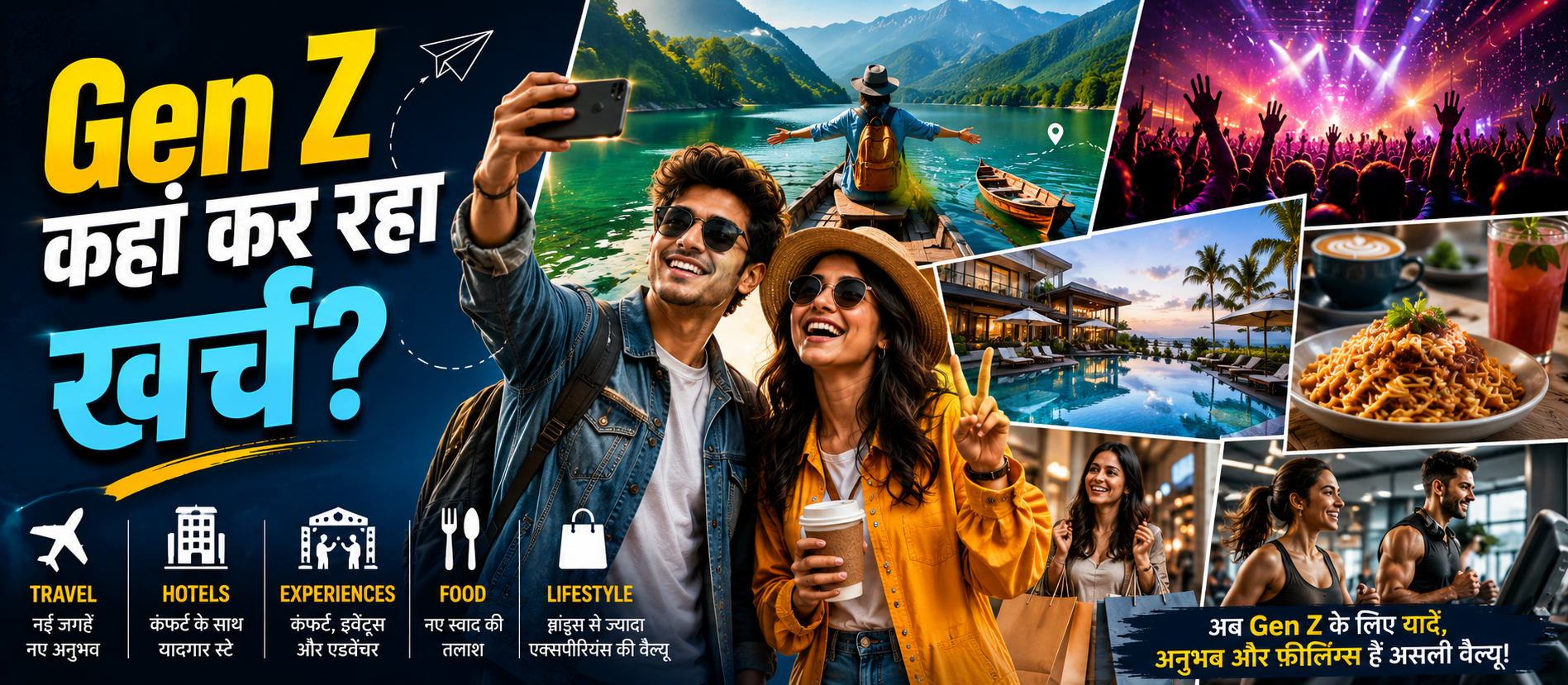 महंगे गैजेट्स नहीं, अब अनुभवों पर खर्च कर रही Gen Z; ट्रैवल और होटल इंडस्ट्री को होगा बड़ा फायदा
